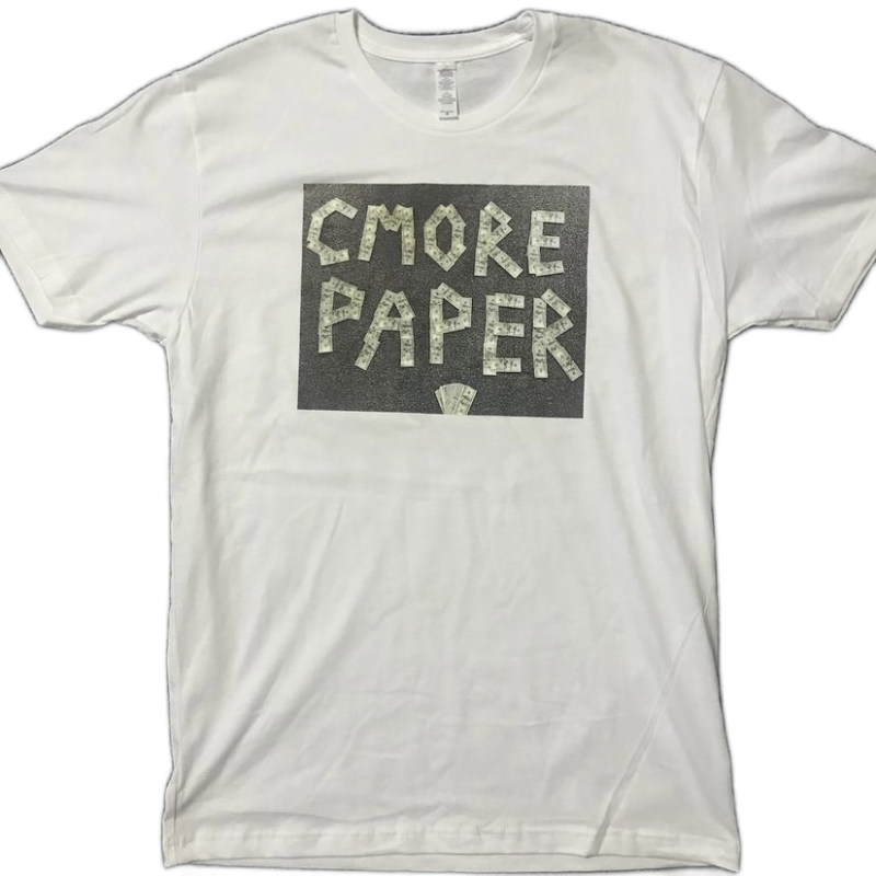 C-More Paper original money logo t-shirt (white). C-More Paper is Top Apparel & Clothing Brand for Women & Men | C-More Paper https://cmorepaper.com/