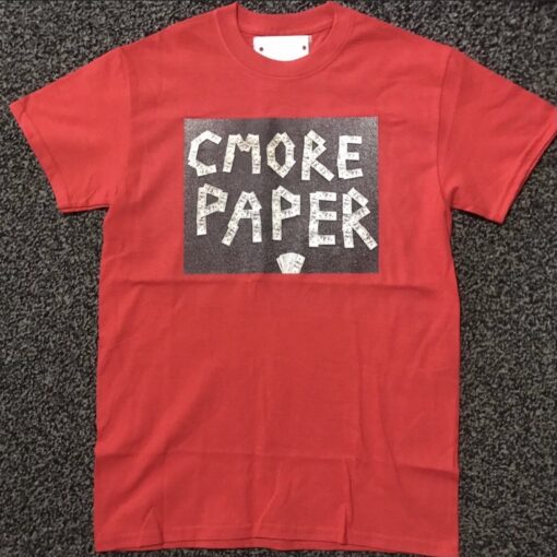 C-More Paper original money logo t-shirt (red). C-More Paper is Top Apparel & Clothing Brand for Women & Men | C-More Paper https://cmorepaper.com/