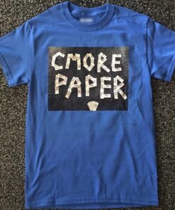 C-More Paper original money logo t-shirt (blue). C-More Paper is Top Apparel & Clothing Brand for Women & Men | C-More Paper https://cmorepaper.com/