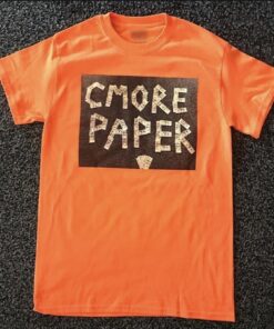 C-More Paper original money logo t-shirt (orange). C-More Paper is Top Apparel & Clothing Brand for Women & Men | C-More Paper https://cmorepaper.com/