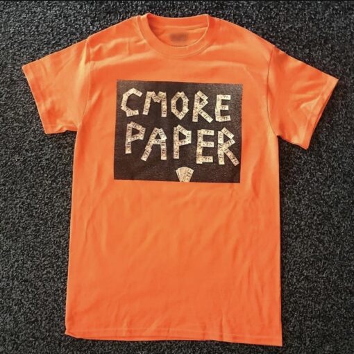 C-More Paper original money logo t-shirt (orange). C-More Paper is Top Apparel & Clothing Brand for Women & Men | C-More Paper https://cmorepaper.com/